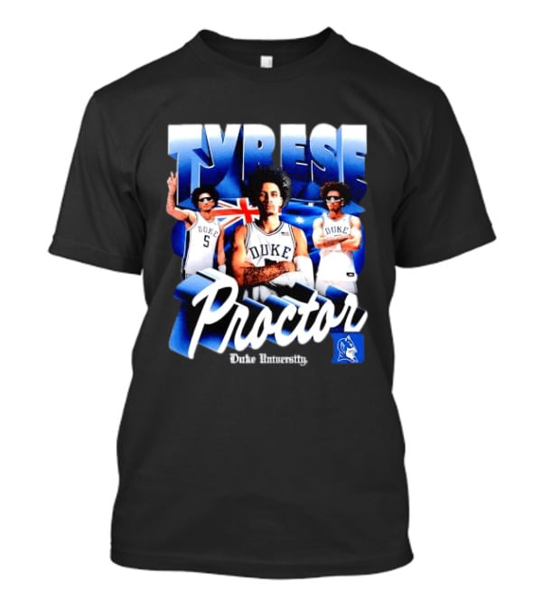 Tyrese Proctor Duke University Blue Devils Basketball Collage T-Shirt