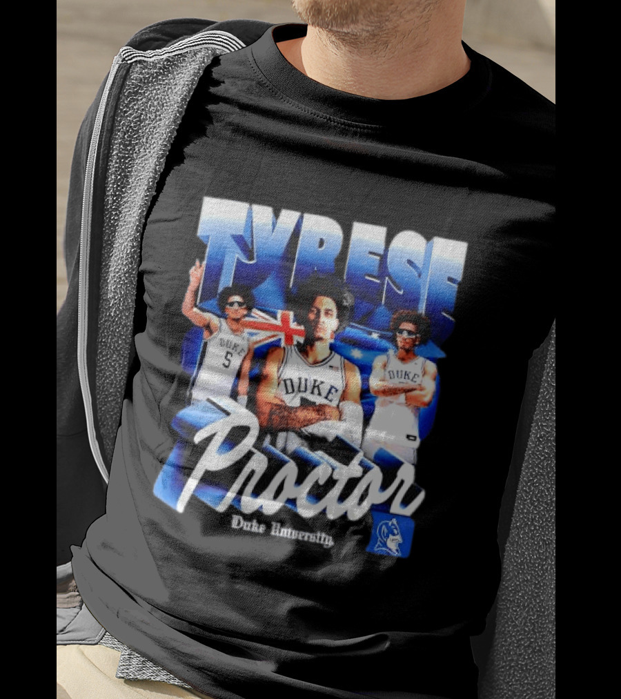 Tyrese Proctor Duke University Blue Devils Basketball Collage T-Shirt