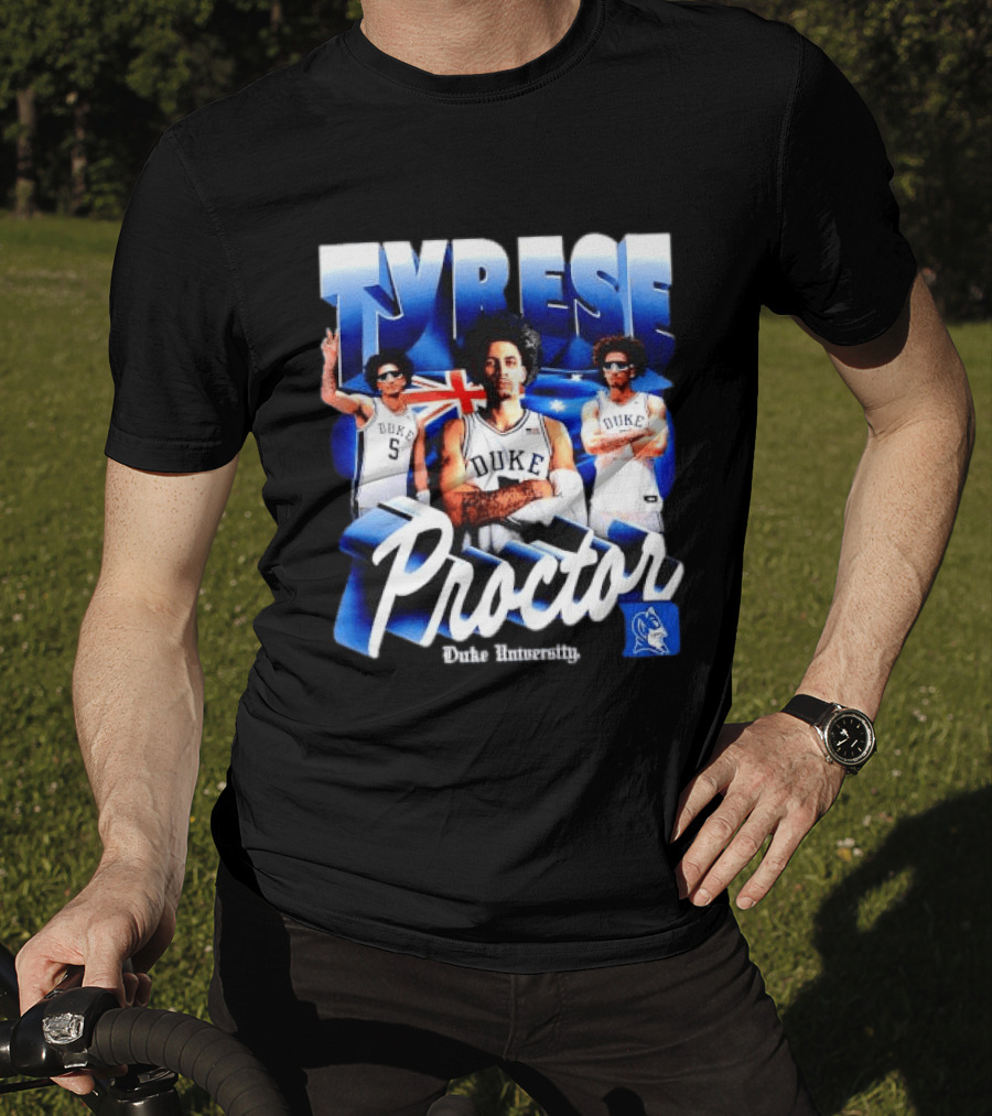 Tyrese Proctor Duke University Blue Devils Basketball Collage T-Shirt