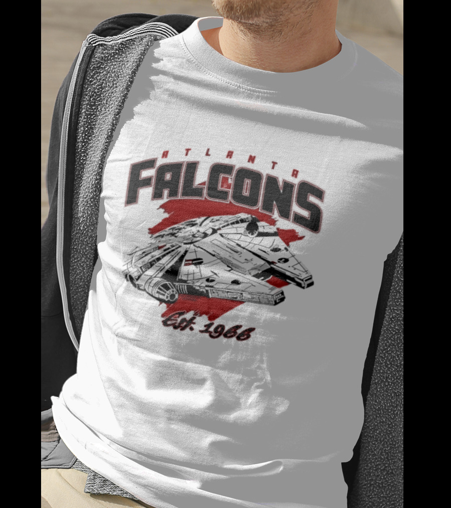 Atlanta Falcons Est 1966 Millennium Falcon Mashup T-Shirt