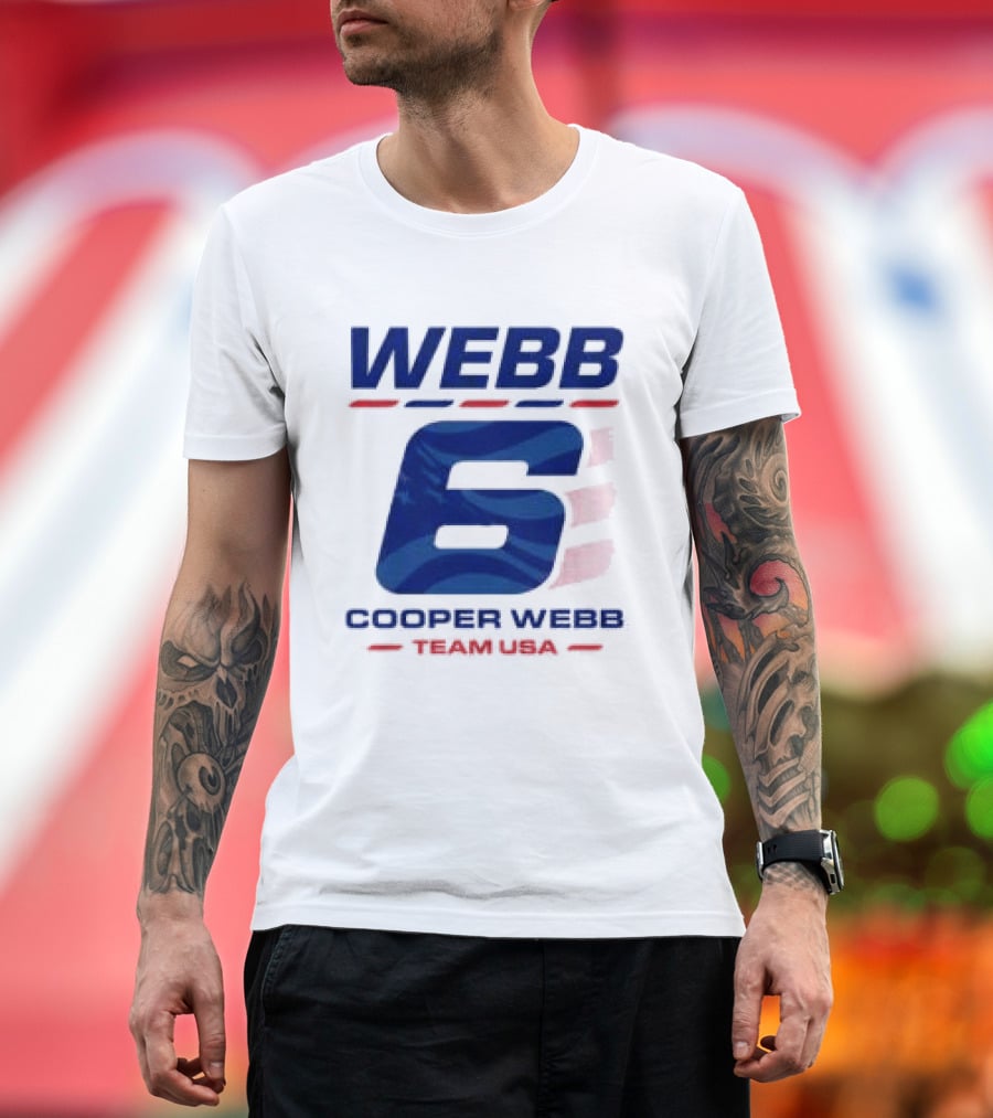 Cooper Webb Team USA MXoN 6 Coop Edition T-Shirt