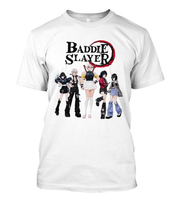 Baddie Slayer Demon Slayer Kimetsu No Yaiba Characters T-Shirt