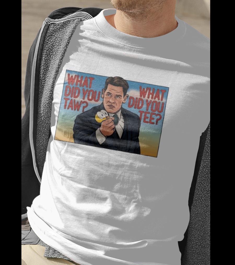 John Cena What Did You Taw What Did You Cartoon T-Shirt