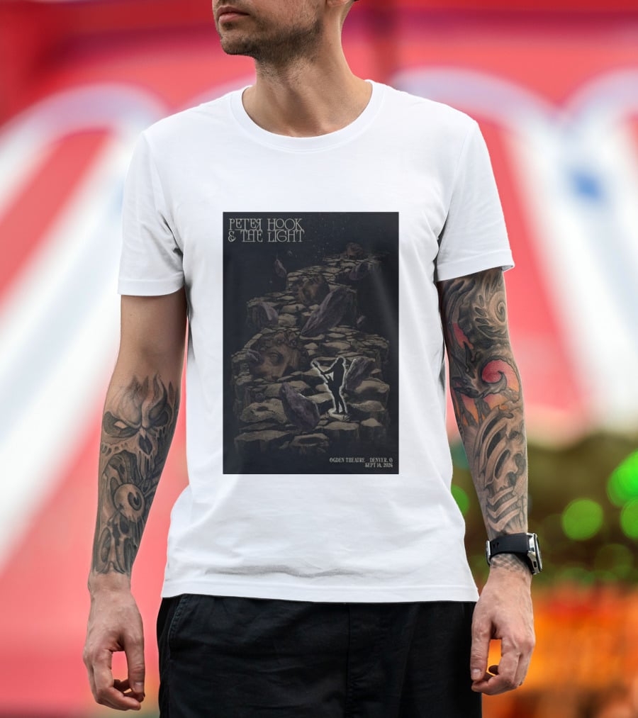 Peter Hook And The Light Ogden Theatre Denver CO September 14 2026 Concert T-Shirt