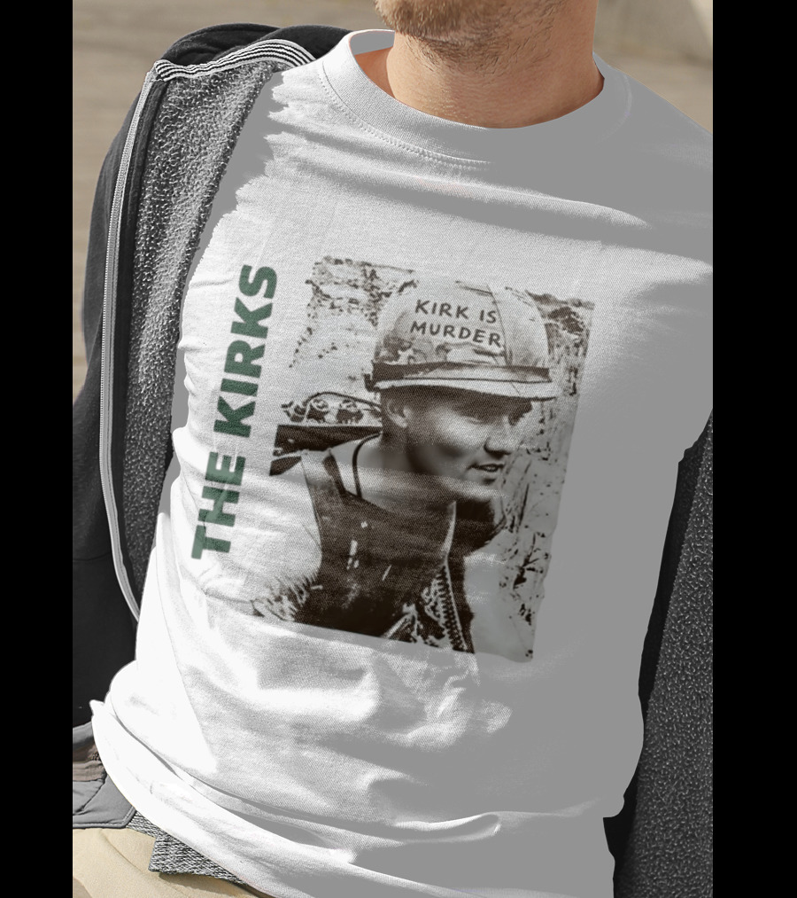 The Kirks Kirk Is Murder Helmet Soldier T-Shirt