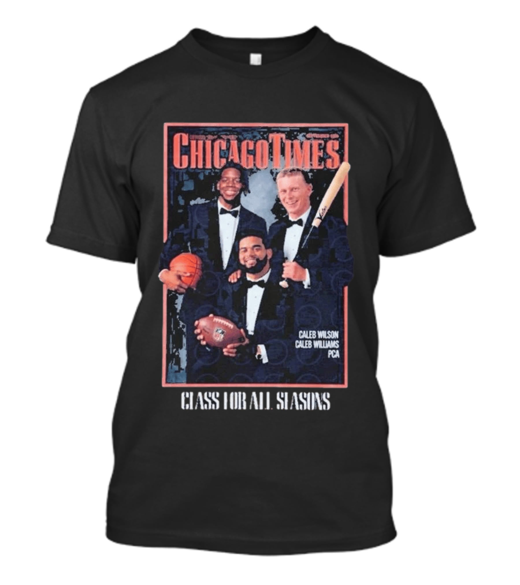 Caleb Wilson Chicago Times Class For All Seasons T-Shirt