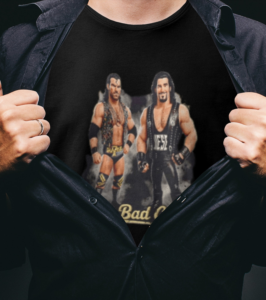 Razor Ramon Diesel The Bad Guys WWE Wrestling Legends T-Shirt