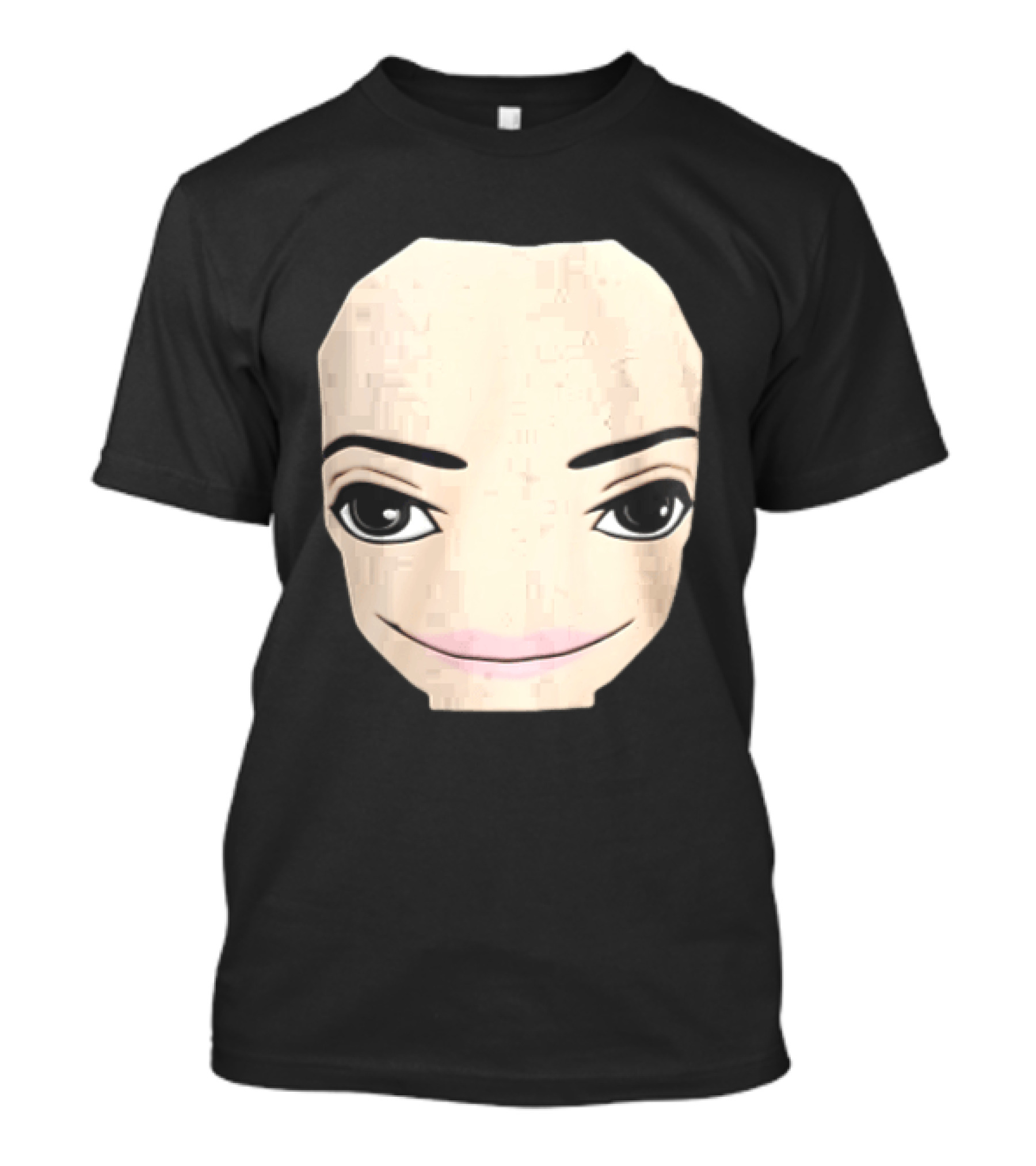 Roblox Avatar Smirking Face Female T-Shirt