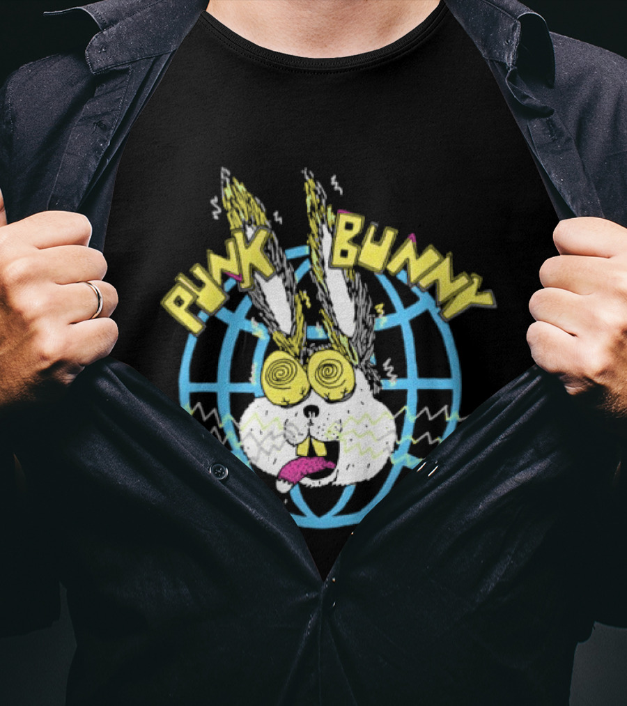Green Day Punk Bunny World T-Shirt