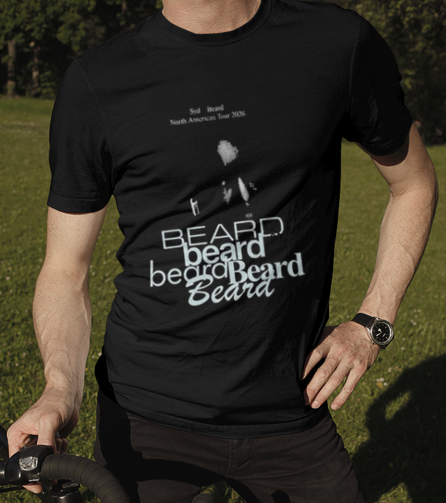 Syd Of The Internet Beard Tour 2026 North America November 7 Vancouver December 16 Los Angeles T-Shirt