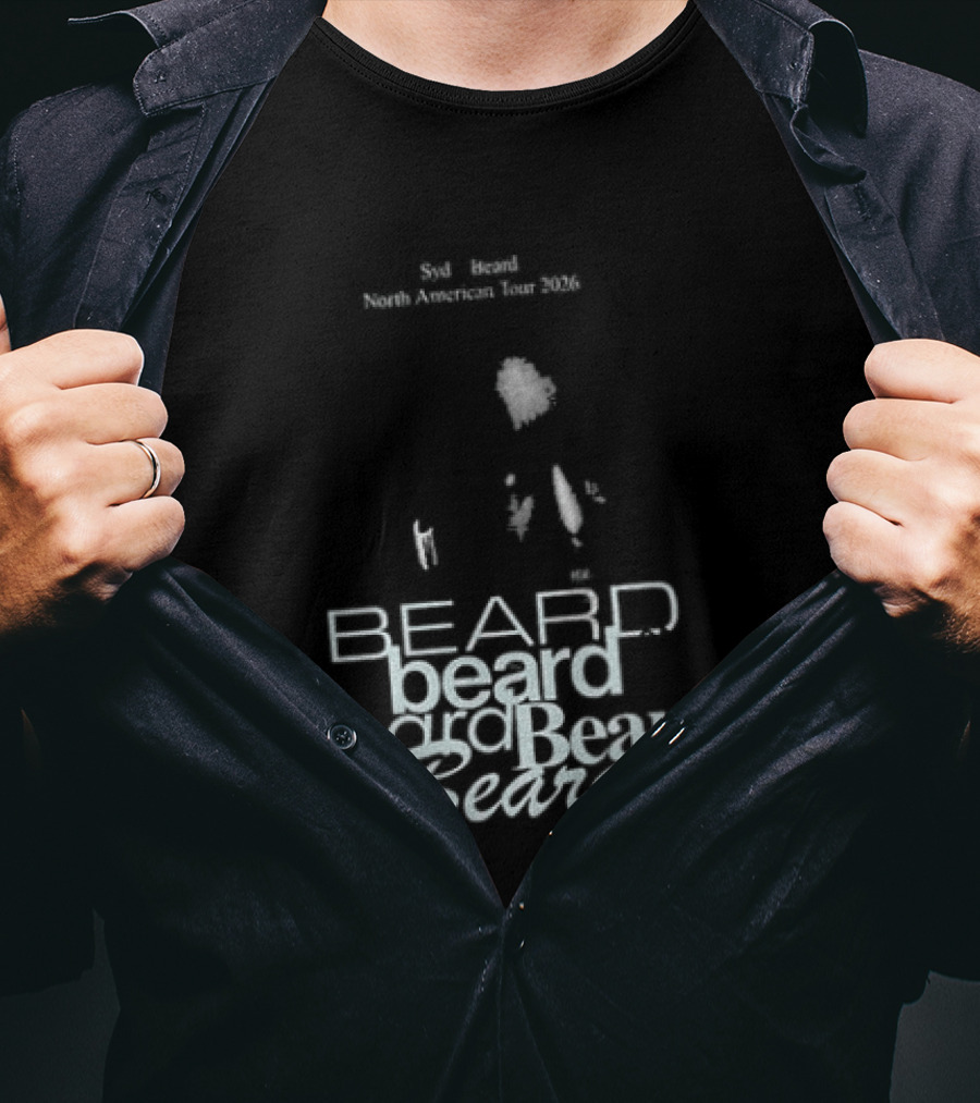 Syd Of The Internet Beard Tour 2026 North America November 7 Vancouver December 16 Los Angeles T-Shirt
