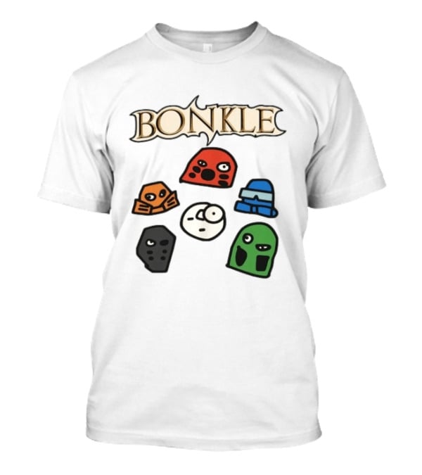 Bonkle Bionicle Toa Mata Masks Collection T-Shirt