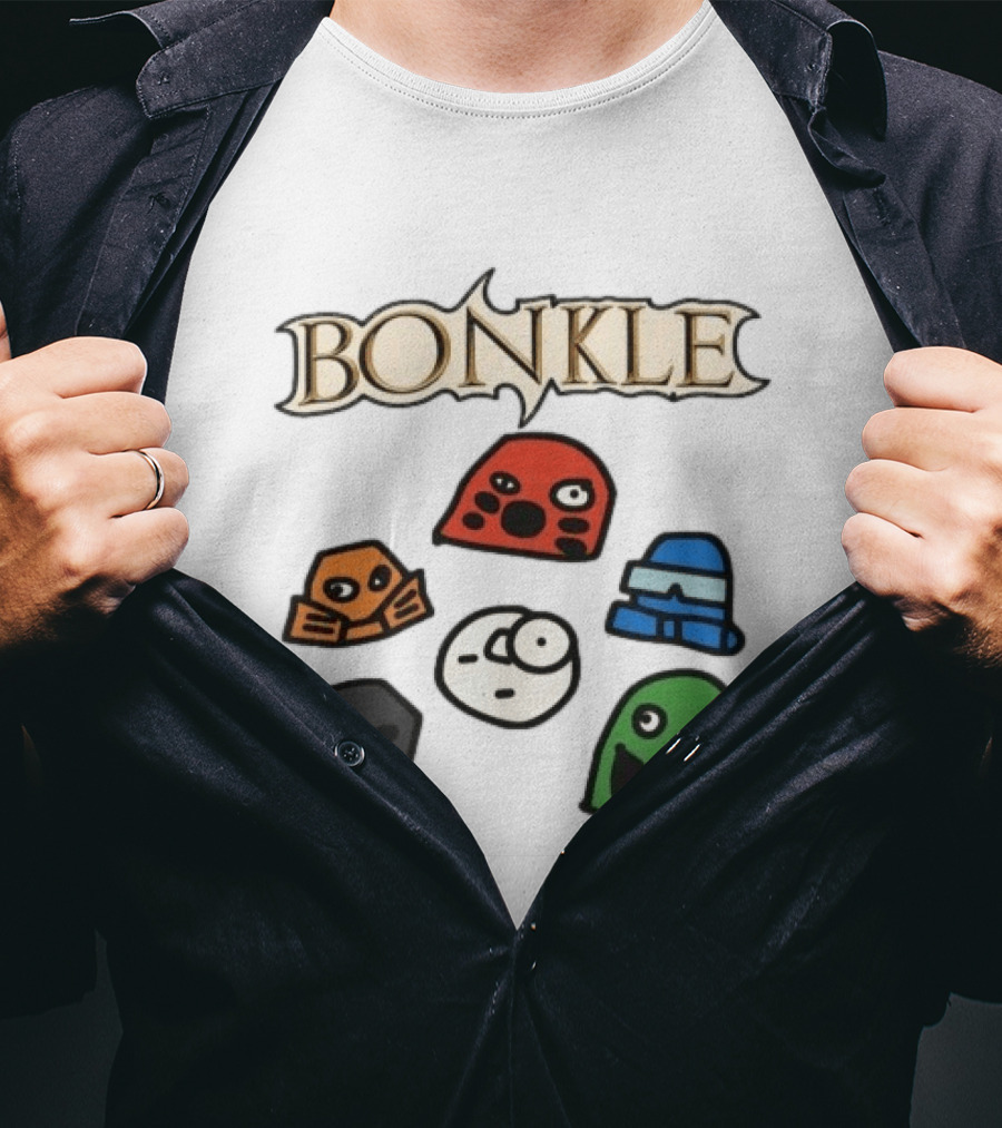 Bonkle Bionicle Toa Mata Masks Collection T-Shirt