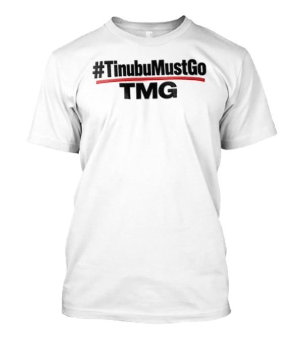 #TinubuMustGo TMG Red Arch Line T-Shirt