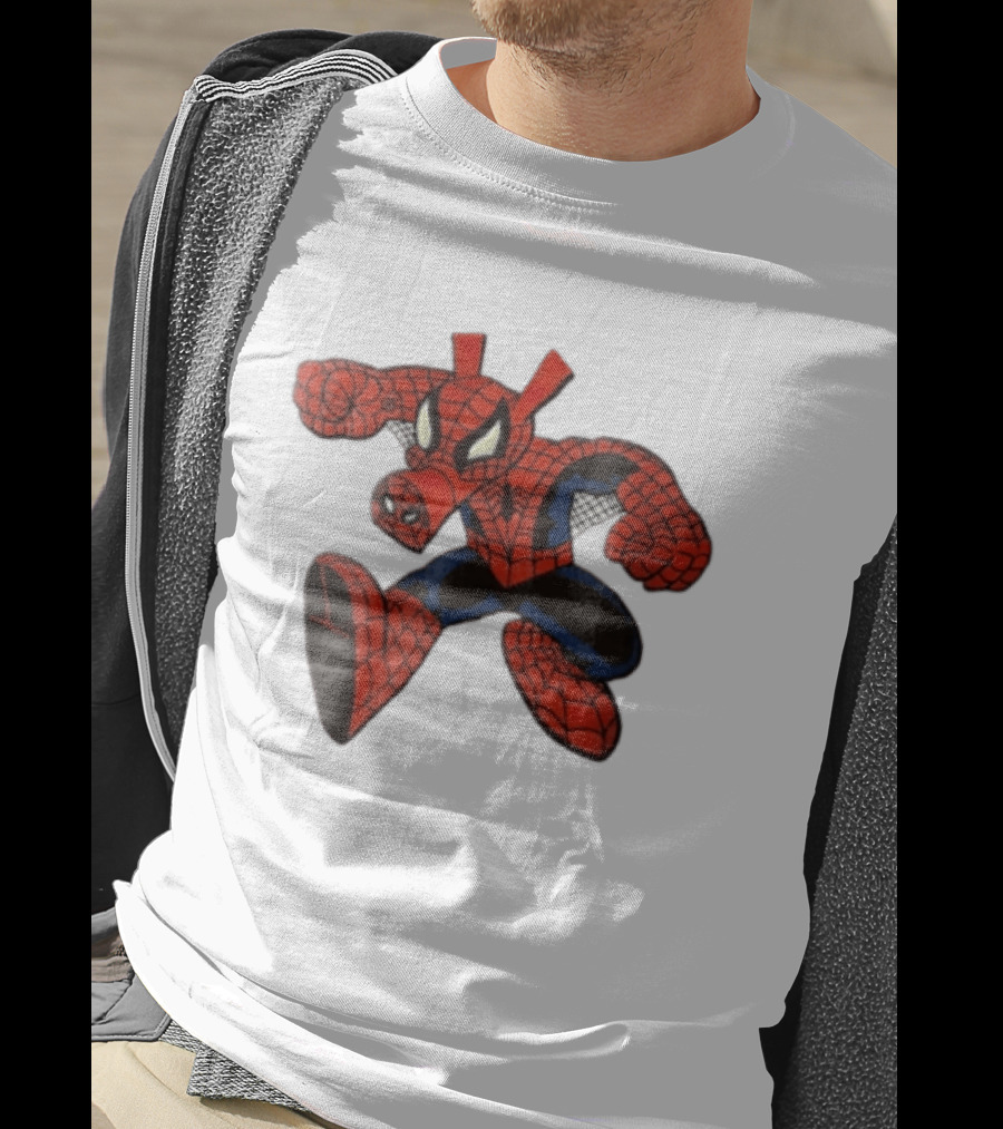 Marvel Comics Cartoon Spider Ham Peter Porker 1986 Pig Suit T-Shirt