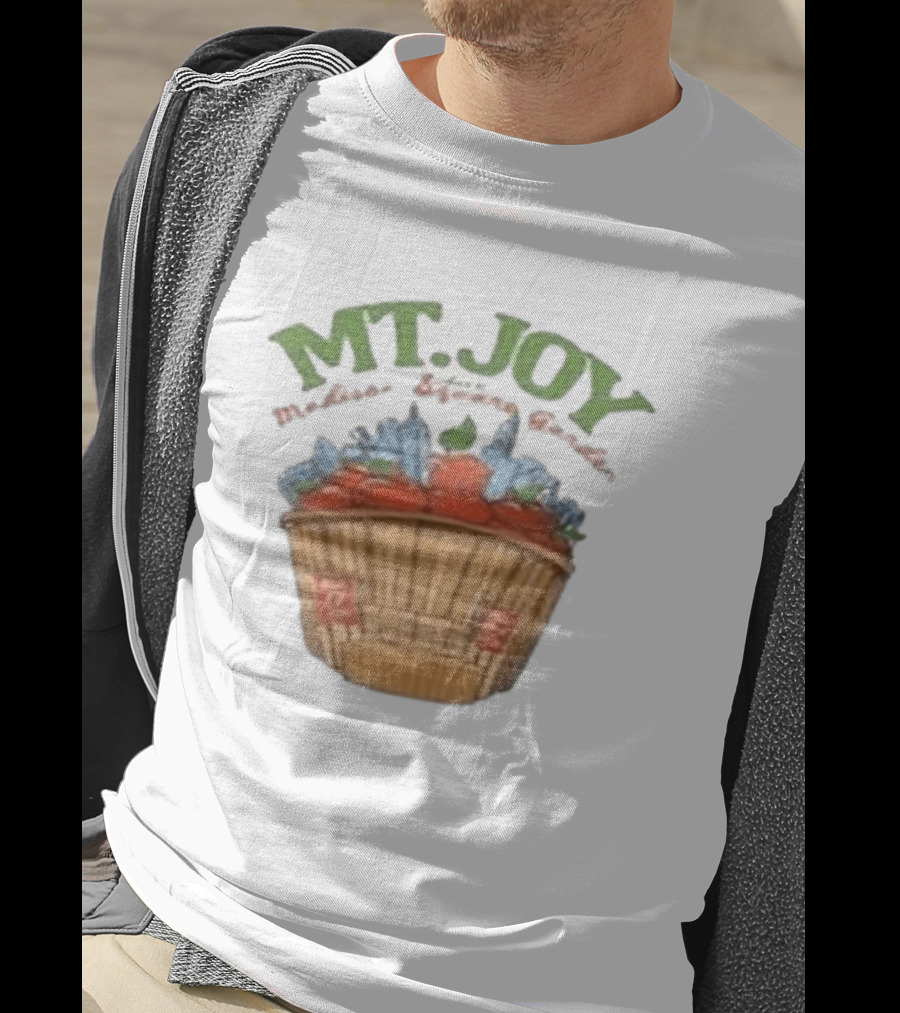 Mt Joy Farm Fresh Apples Basket Orchard T-Shirt