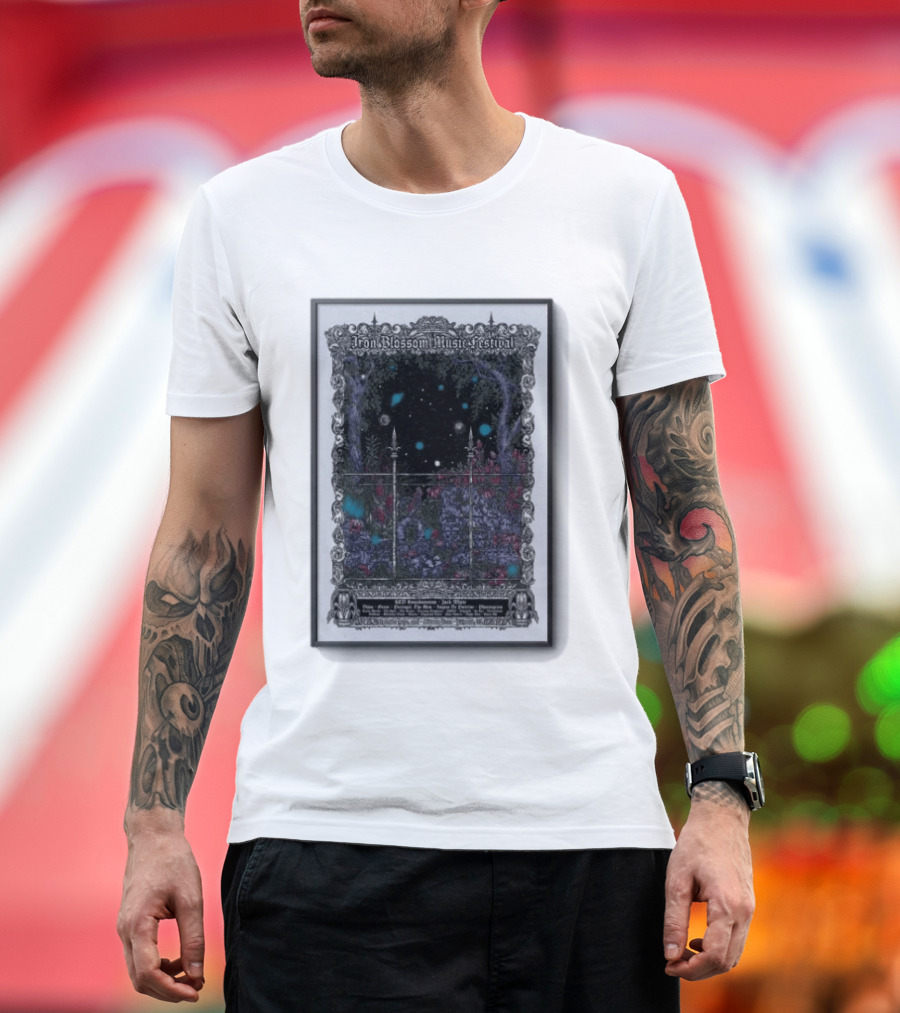 Iron Blossom Music Festival September 19 20 2026 Midtown Green Richmond VA T-Shirt