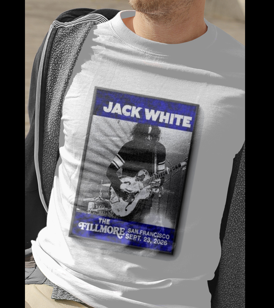 Jack White The Fillmore San Francisco September 23 2026 T-Shirt