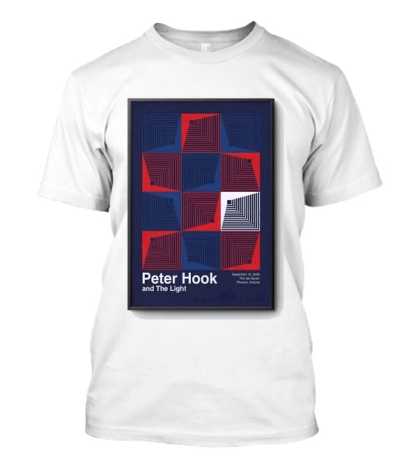 Peter Hook And The Light September 15 2026 The Van Buren Phoenix Arizona T-Shirt
