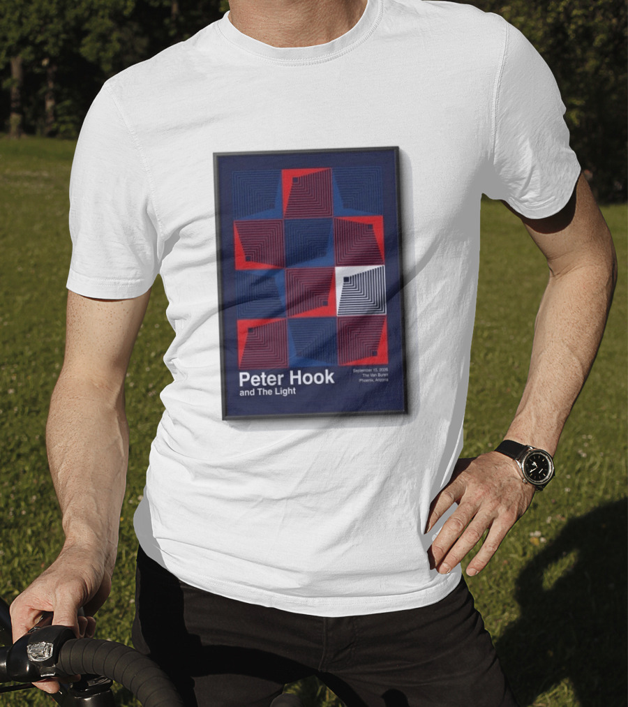 Peter Hook And The Light September 15 2026 The Van Buren Phoenix Arizona T-Shirt