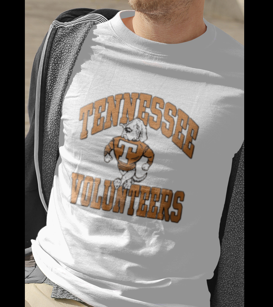 Tennessee Volunteers NCAA Cartoon Hound Dog T-Shirt