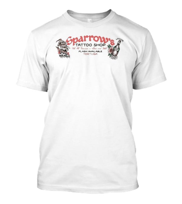 Sparrow's Tattoo Parlor Since 2003 Lost Bros T-Shirt