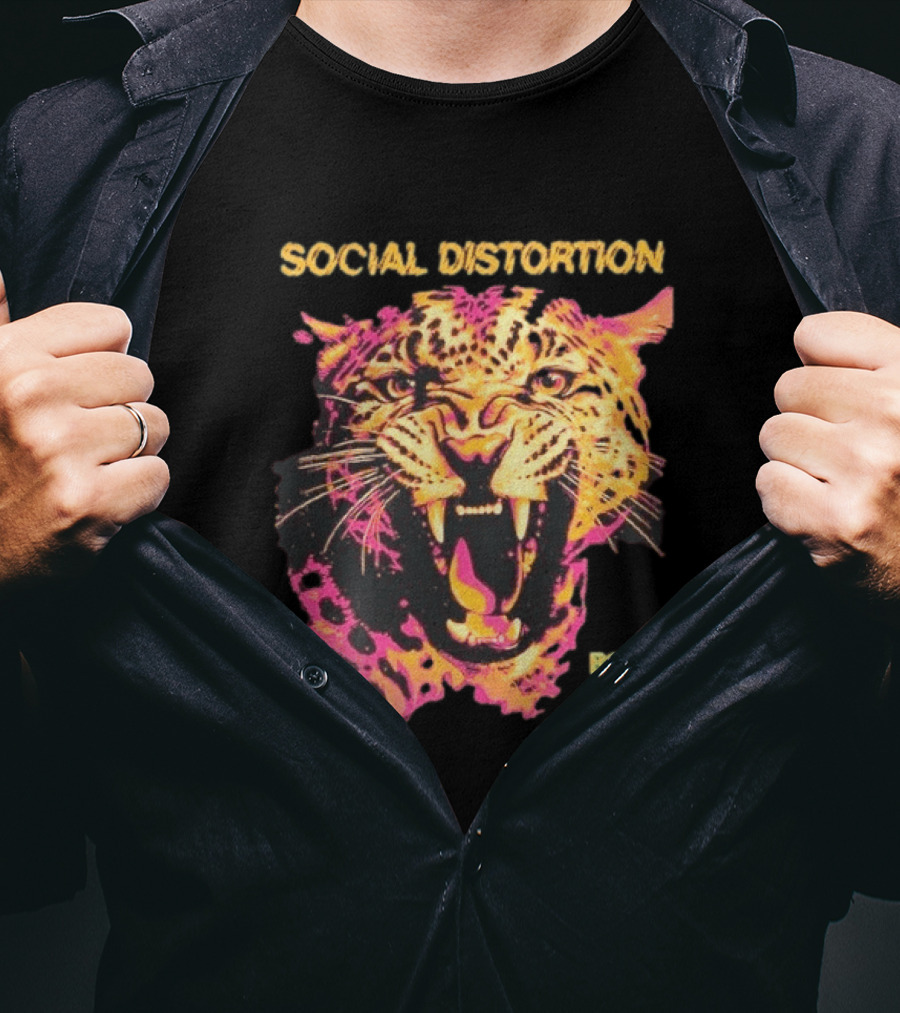 Social Distortion Born To Kill Leopard 2026 T-Shirt