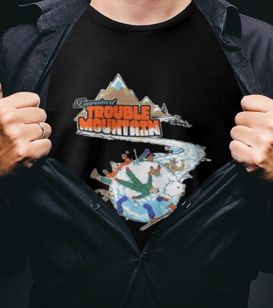 Aesop Rock X Blockhead I Survived Trouble Mountain T-Shirt