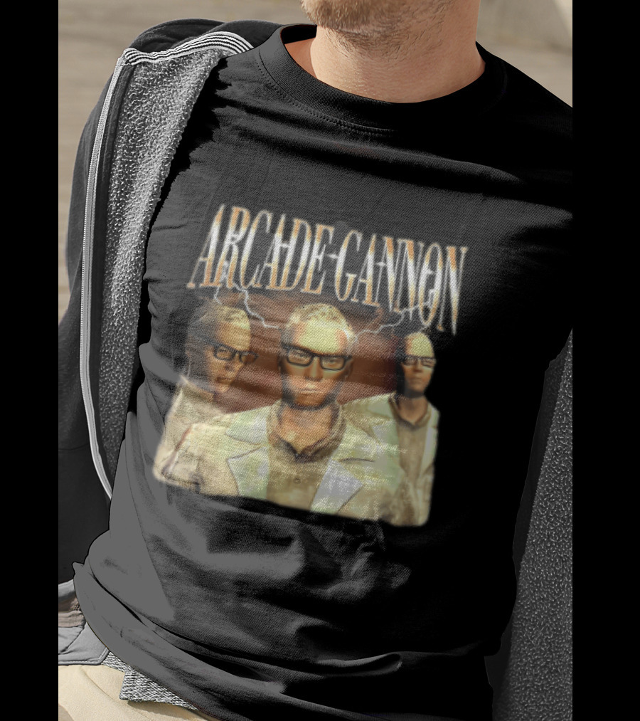 Arcade Gannon Bootleg Lightning Trio T-Shirt