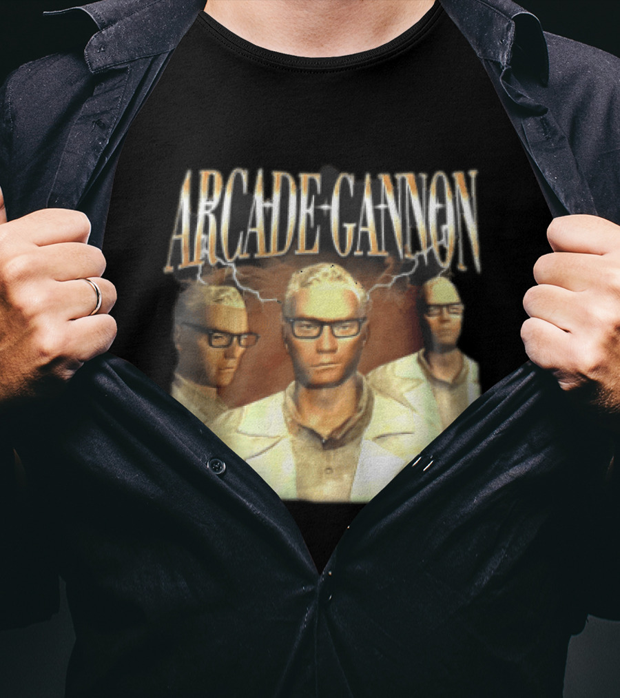 Arcade Gannon Bootleg Lightning Trio T-Shirt