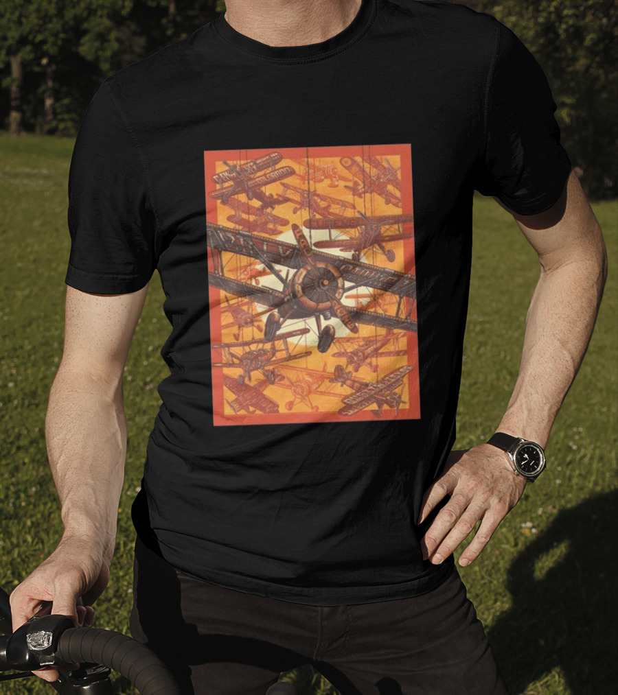 Billy Strings Fall 2026 Luke Martin Denver CO Airplane T-Shirt