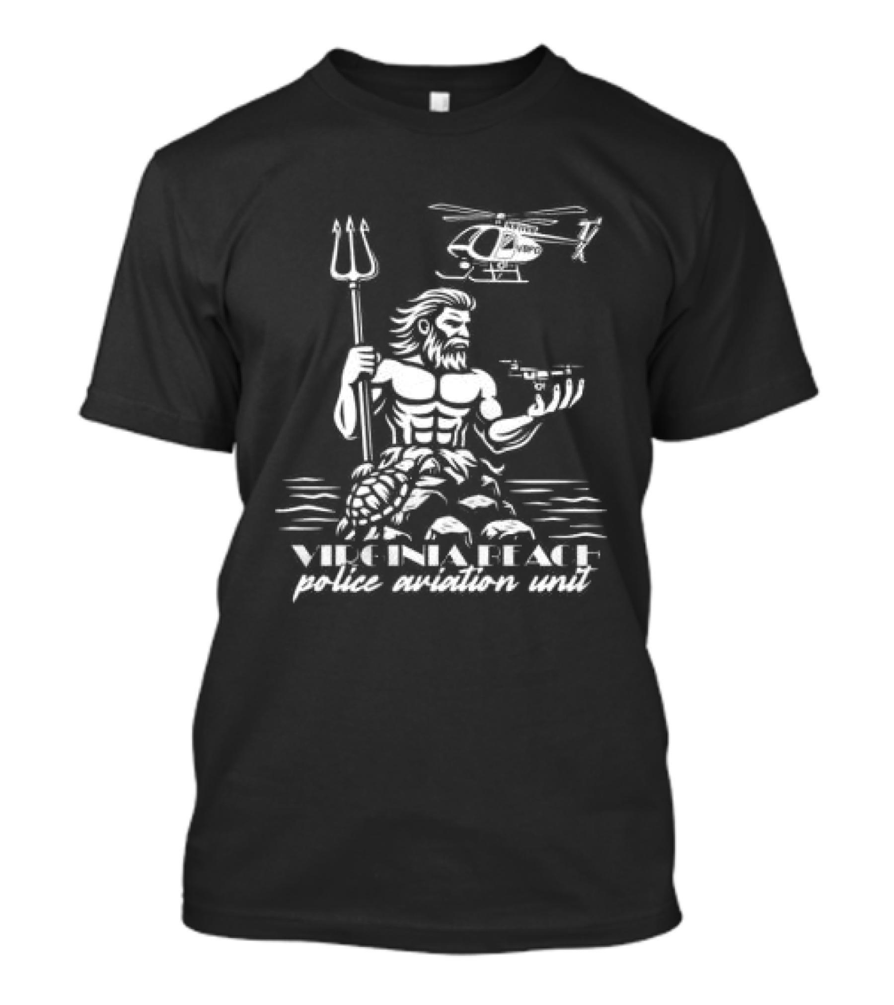 Brotallion Store Virginia Beach Pd Aviation Wflag T-Shirt