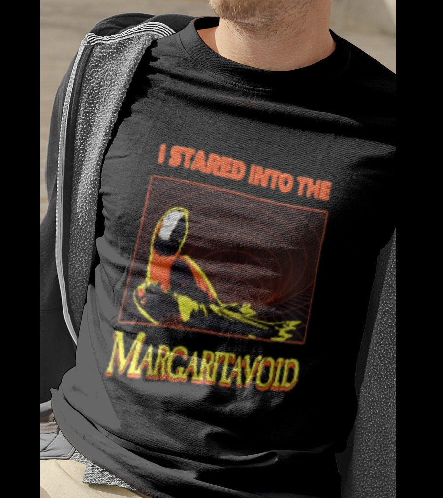 I Stared Into The Margaritavoid Macaw Parrot Psychedelic Journey T-Shirt