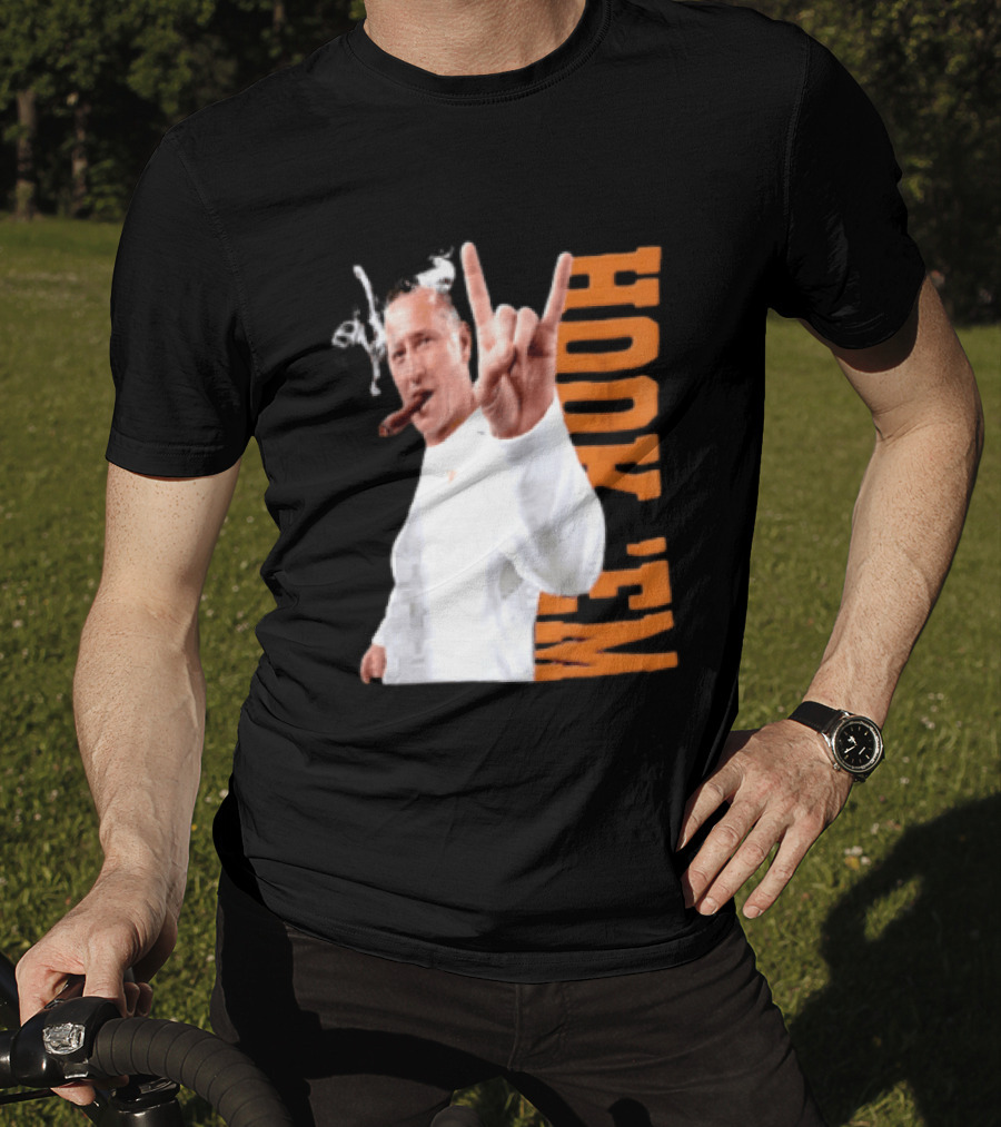 Coach Steve Sarkisian Hock 'Em Gesture Football Spirit T-Shirt