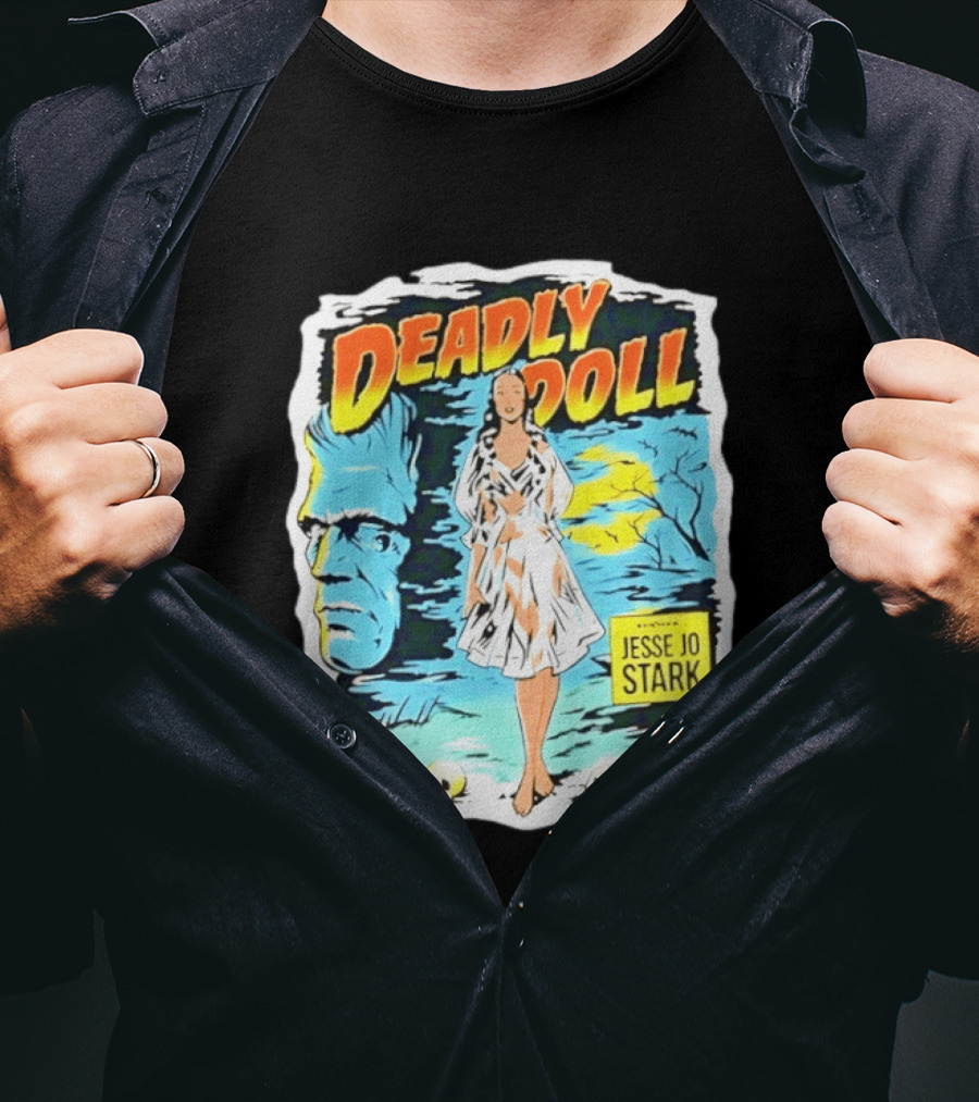 Deadly Doll Jesse Jo Stark Vintage Horror Comic T-Shirt