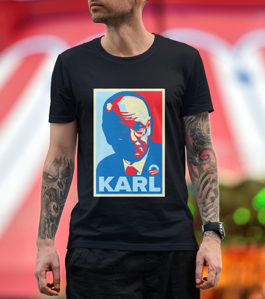 Obama Hope Style Karl Image T-Shirt