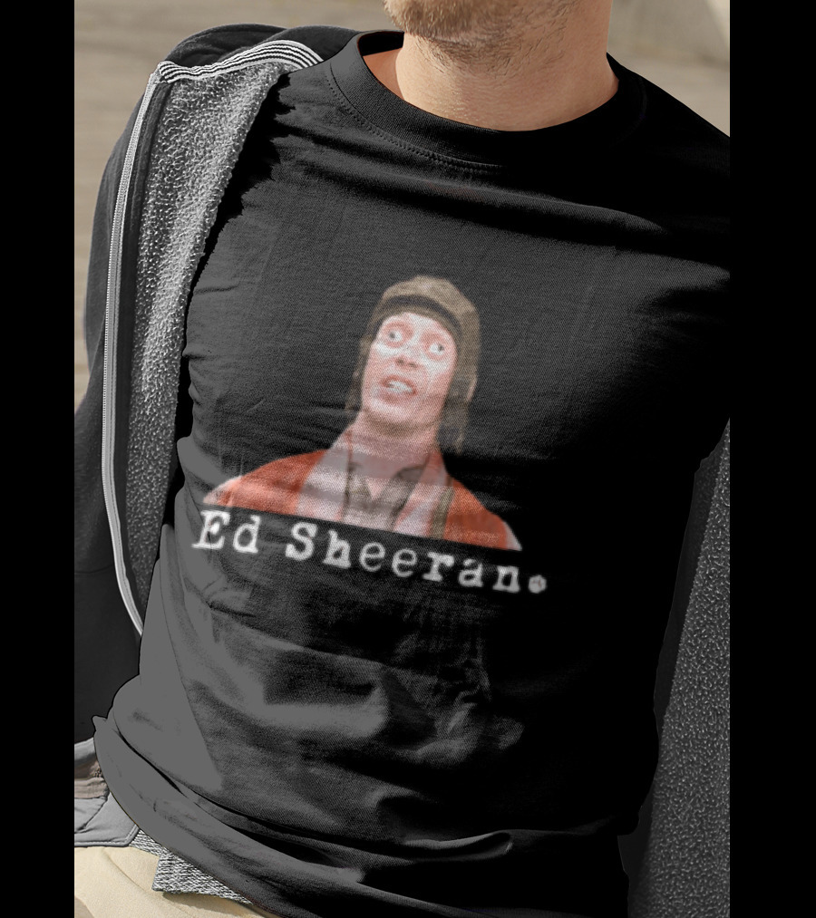 Ed Sheeran Steve Buscemi Meme Face Mashup T-Shirt