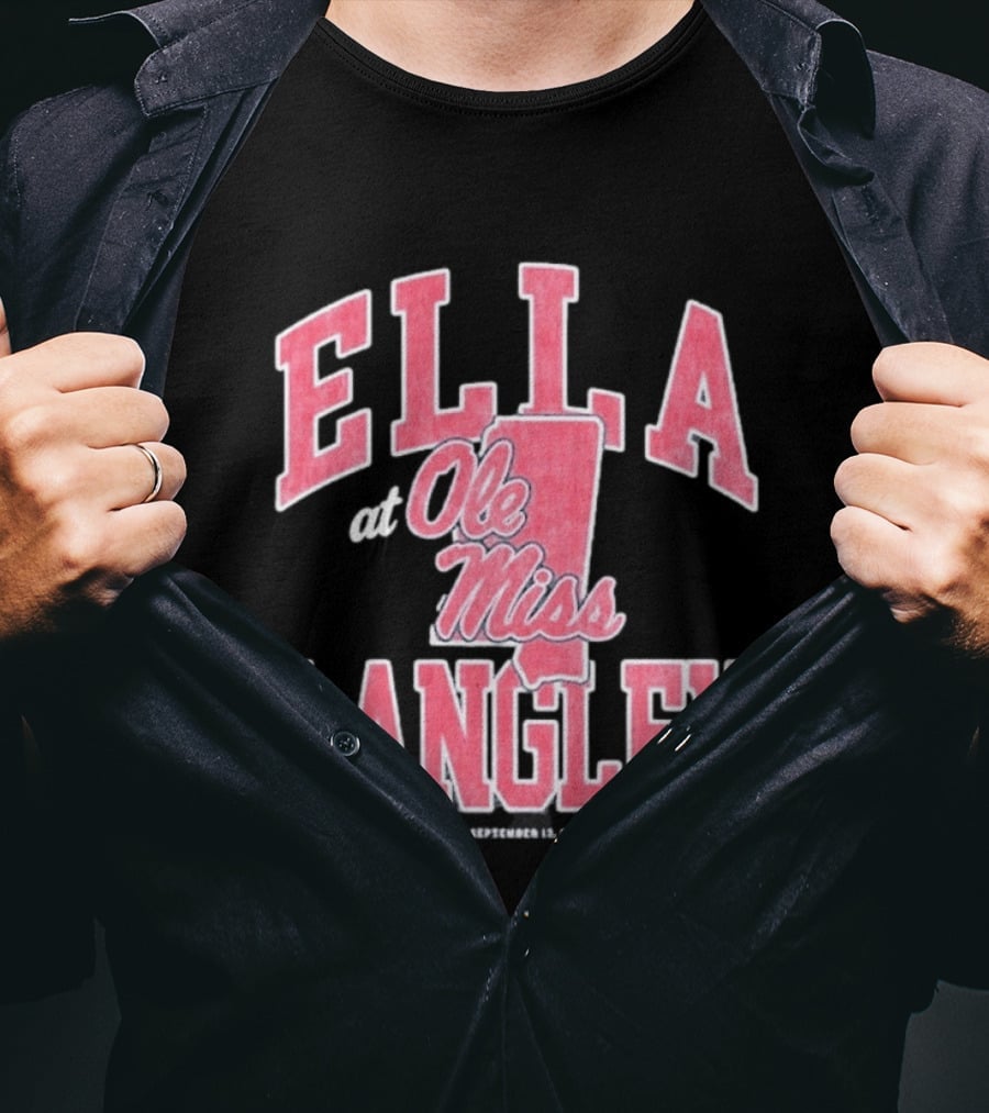 Ella Langley At Ole Miss SJB Pavilion September 17 2026 Oxford Mississippi T-Shirt