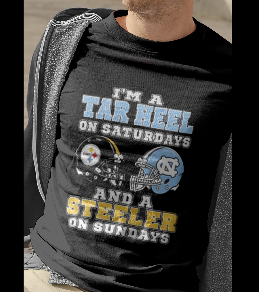 Pitt Panther On Saturdays And Steeler On Sundays Football Team Spirit T-Shirt