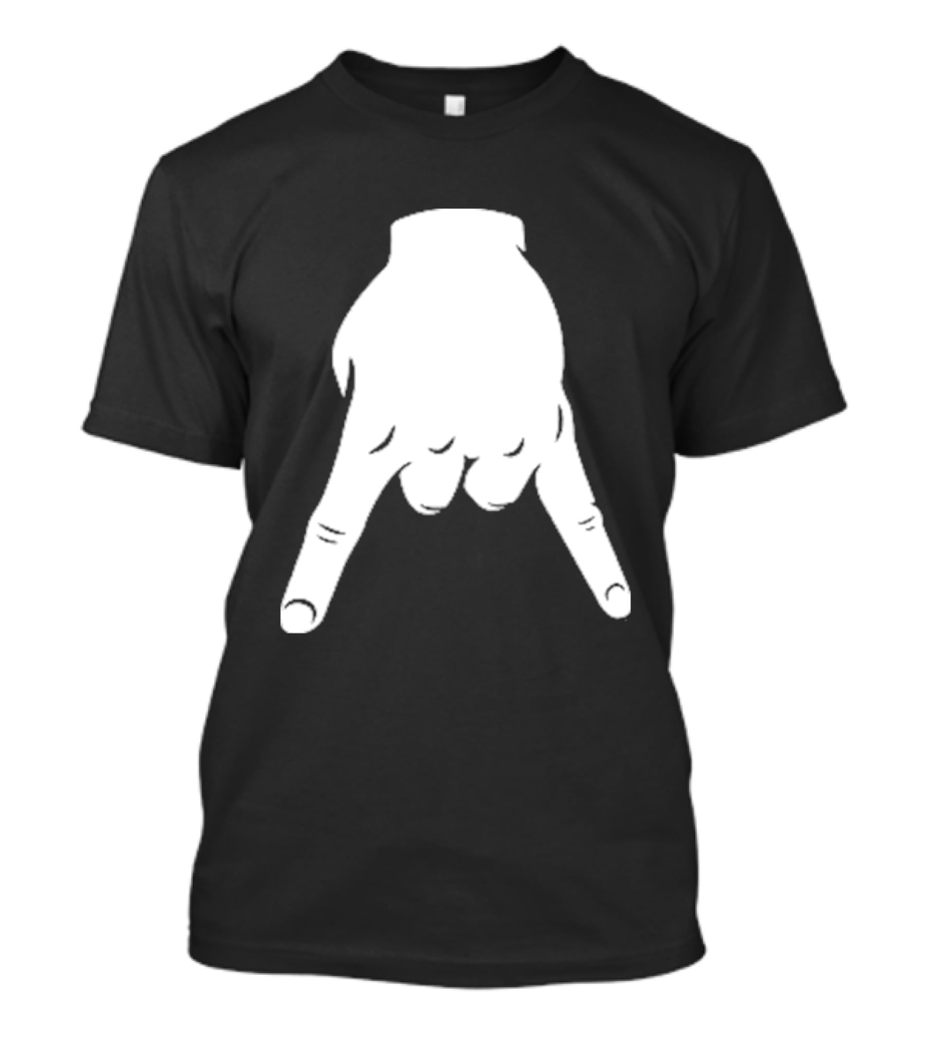 Horns Down Hand Gesture Texas Rivalry Sports Fan T-Shirt