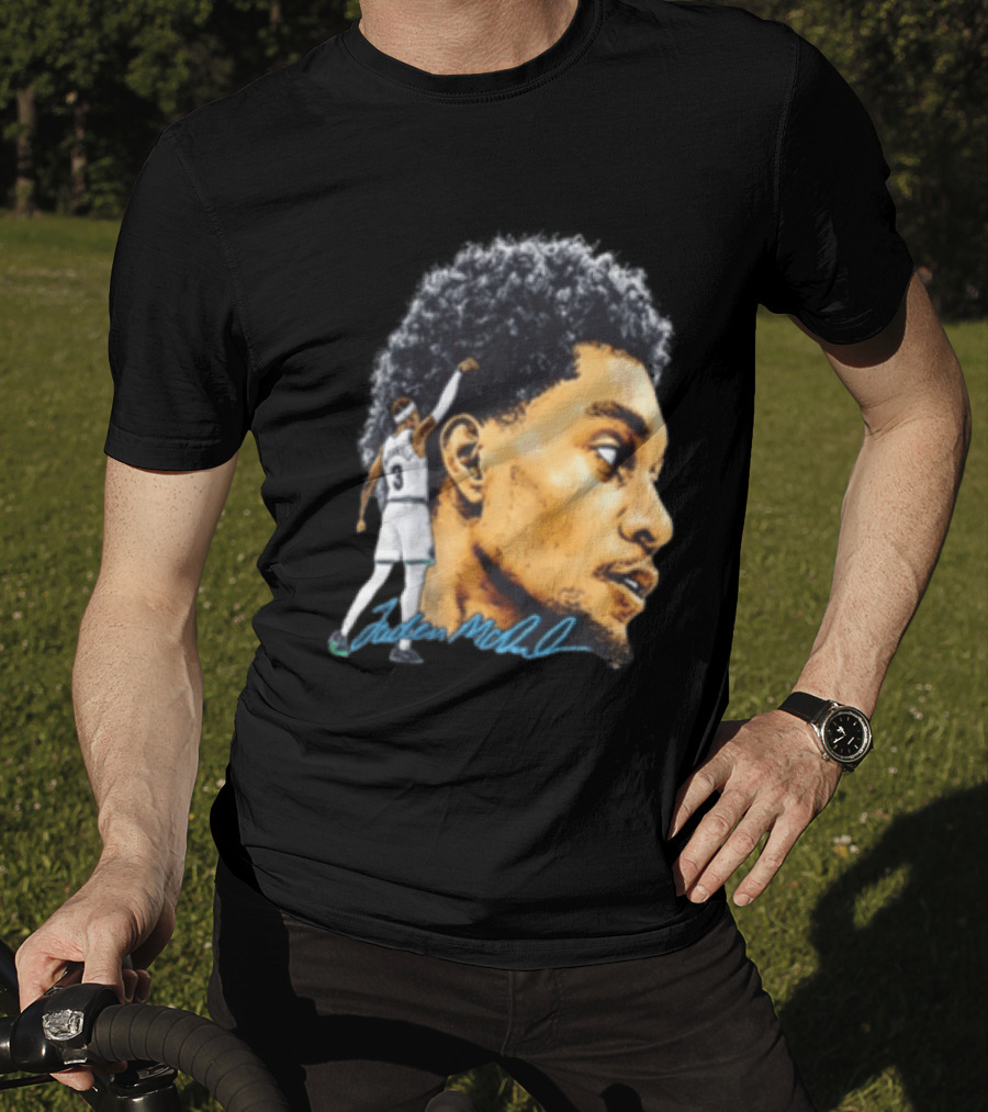Jaden McDaniels Minnesota Timberwolves Signature T-Shirt