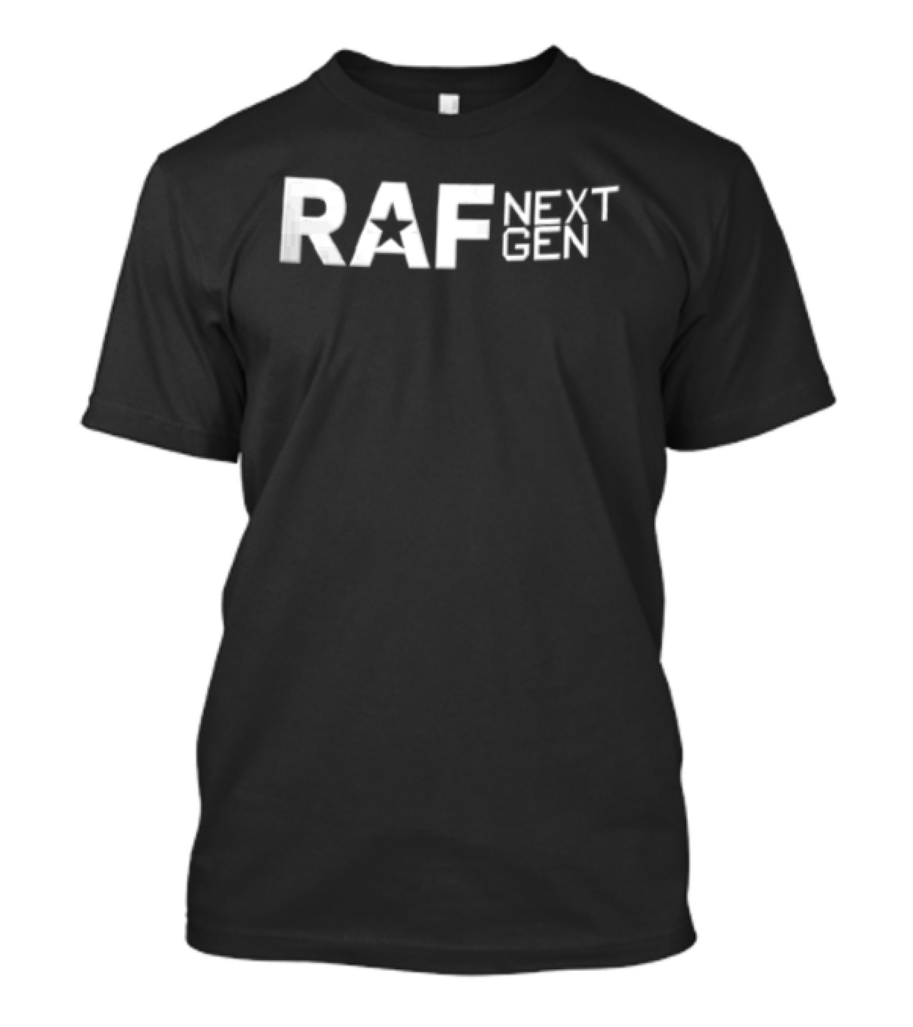 Raf Next Gen Star Inside Letter A Block Lettering T-Shirt