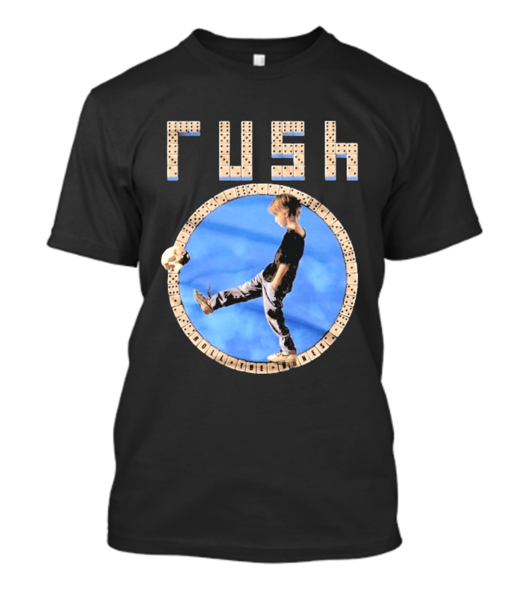 Rush Roll The Bones Dominant Domino T-Shirt
