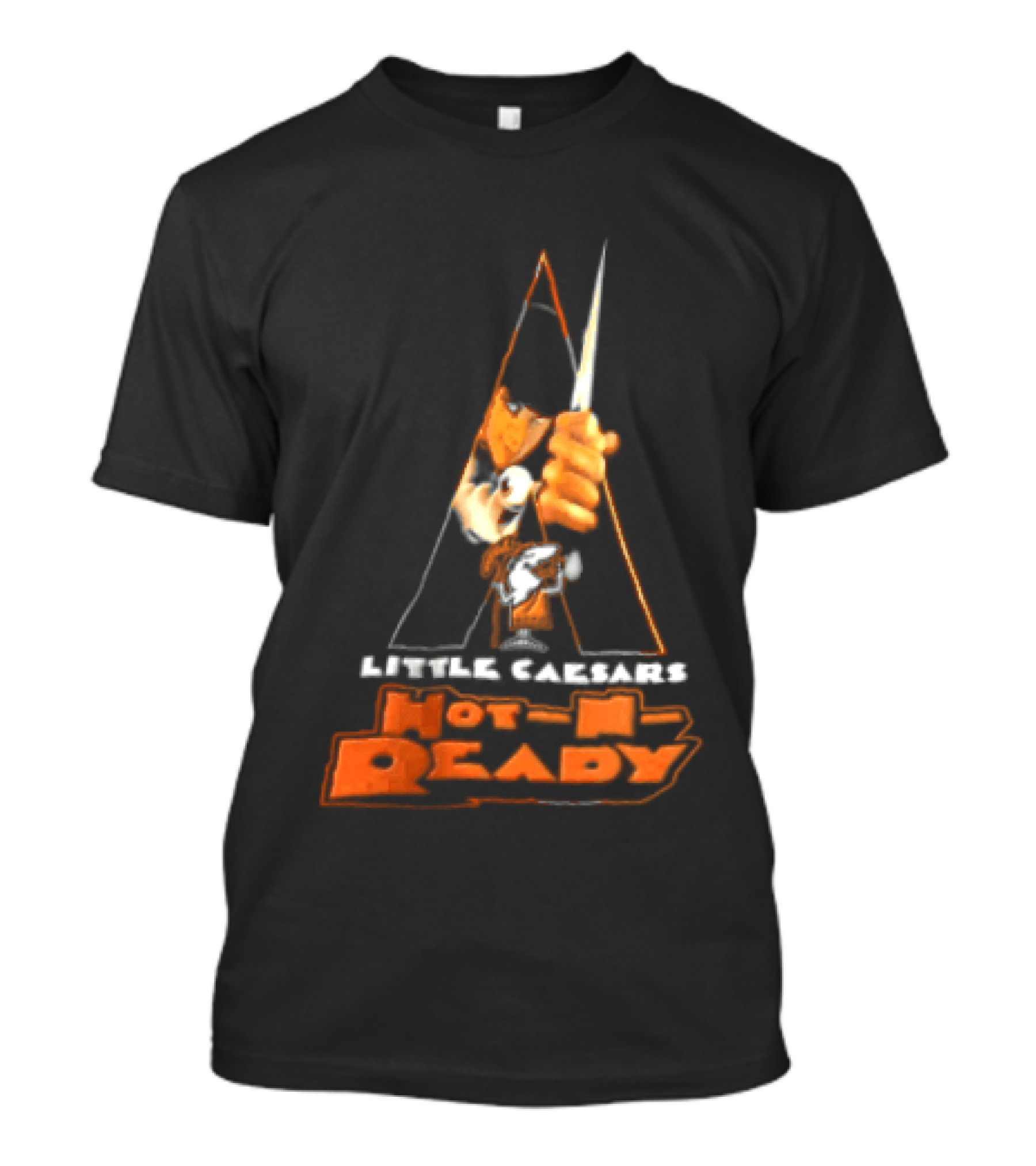 Little Caesars Hot N Ready A Work Orange Pizza Fusion T-Shirt