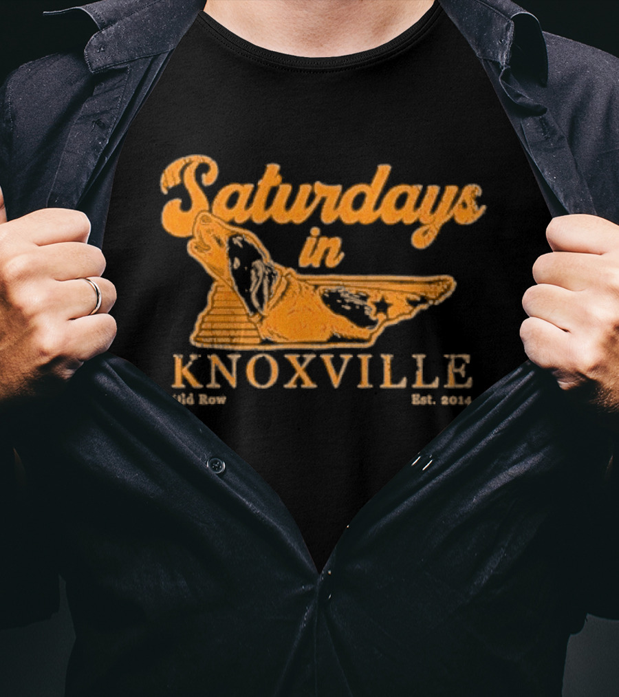 Saturdays In Knoxville Tennessee Volunteers Old Brew Est 1794 T-Shirt