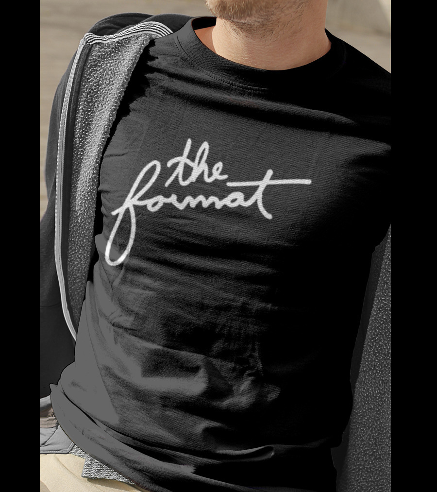The Format Script Black Signature T-Shirt