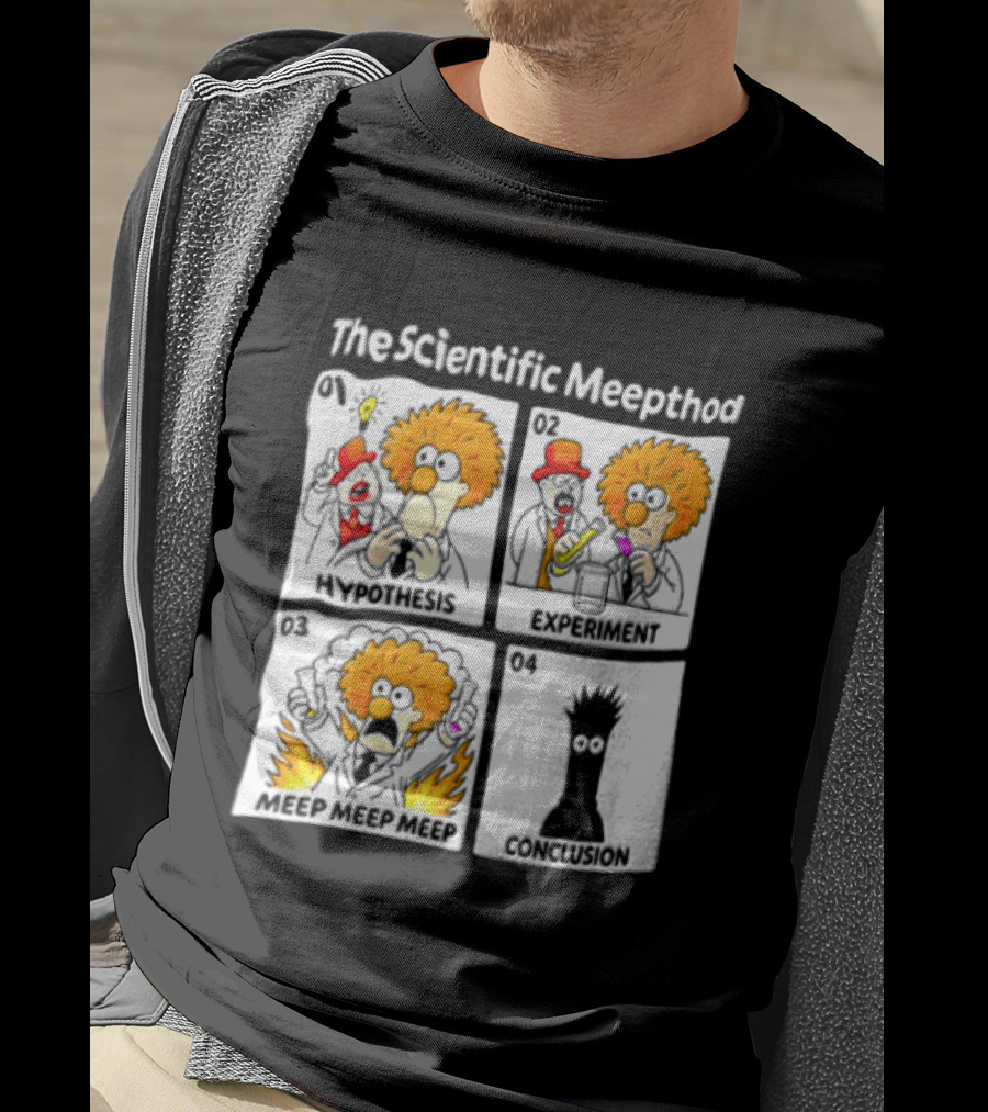 The Scientific Meepthod Beaker Experiment Walter White Conclusion Comic T-Shirt