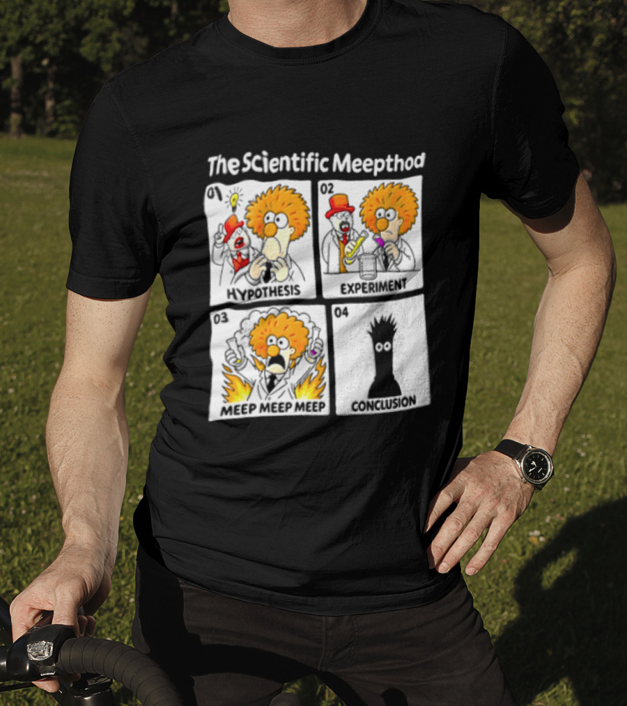 The Scientific Meepthod Beaker Experiment Walter White Conclusion Comic T-Shirt
