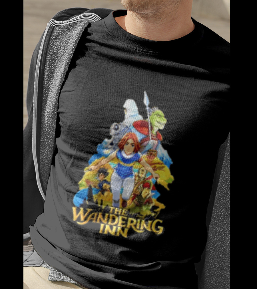 The Wandering Inn Fantasy Adventure Characters And Iconic Journey T-Shirt