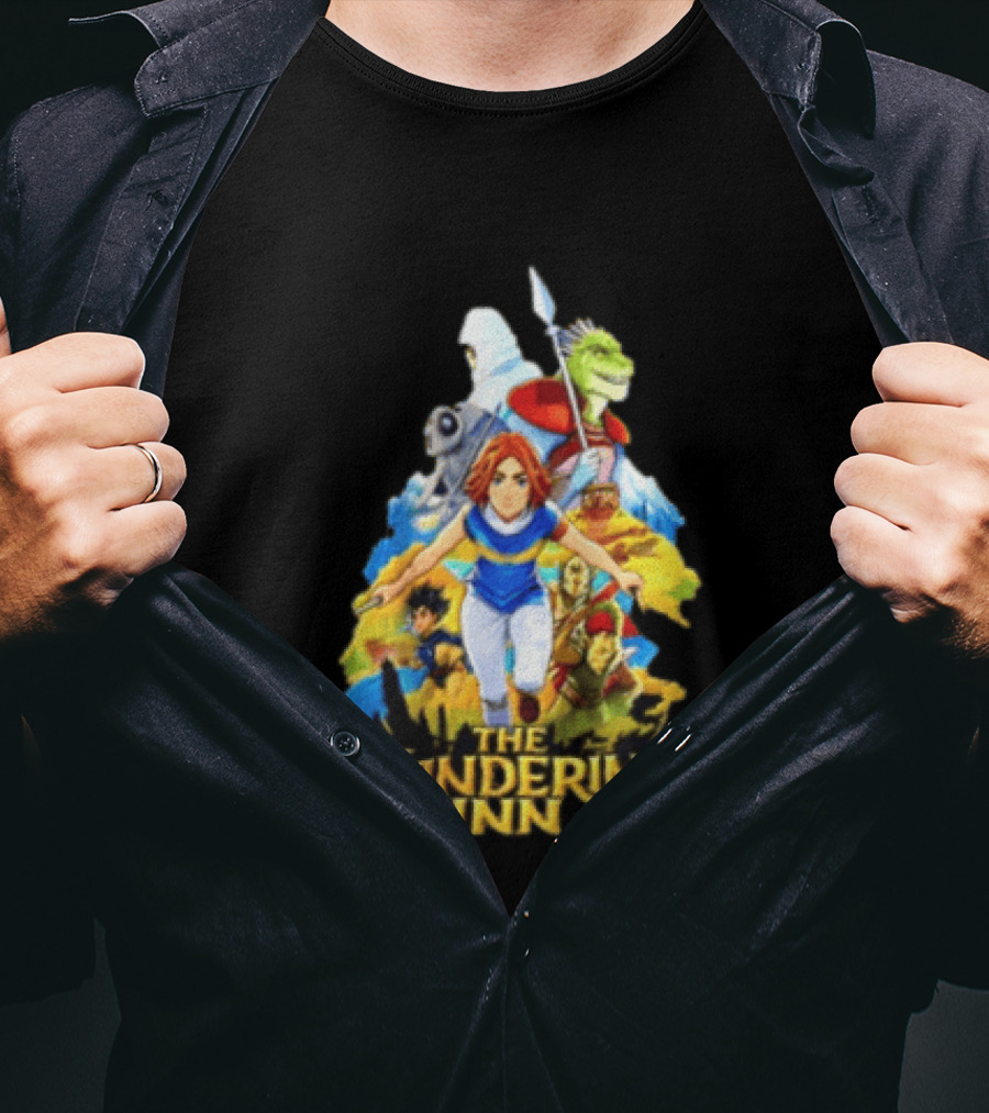 The Wandering Inn Fantasy Adventure Characters And Iconic Journey T-Shirt